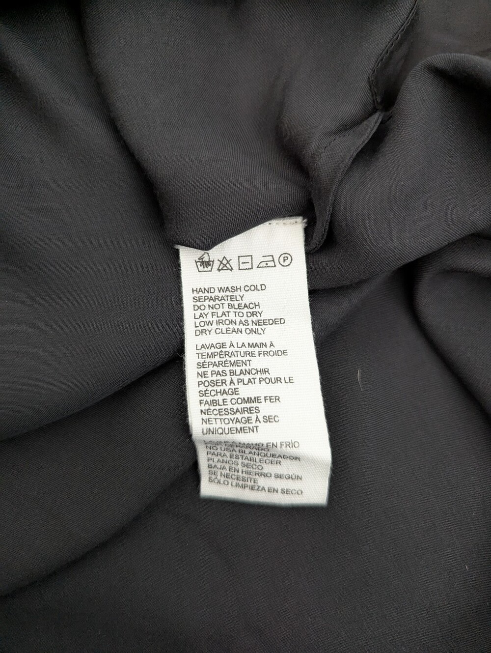 NWT Cleobella Midi Skirt Black Medium 100% Viscose Satin Slip Skirt Minimalist - Picture 12 of 13